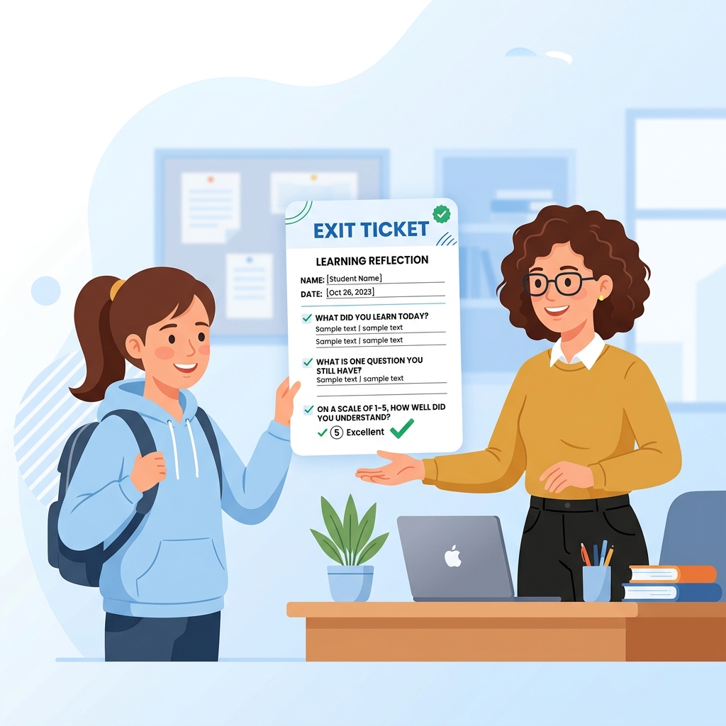 How to Use Exit Tickets for Real-Time Formative Assessment